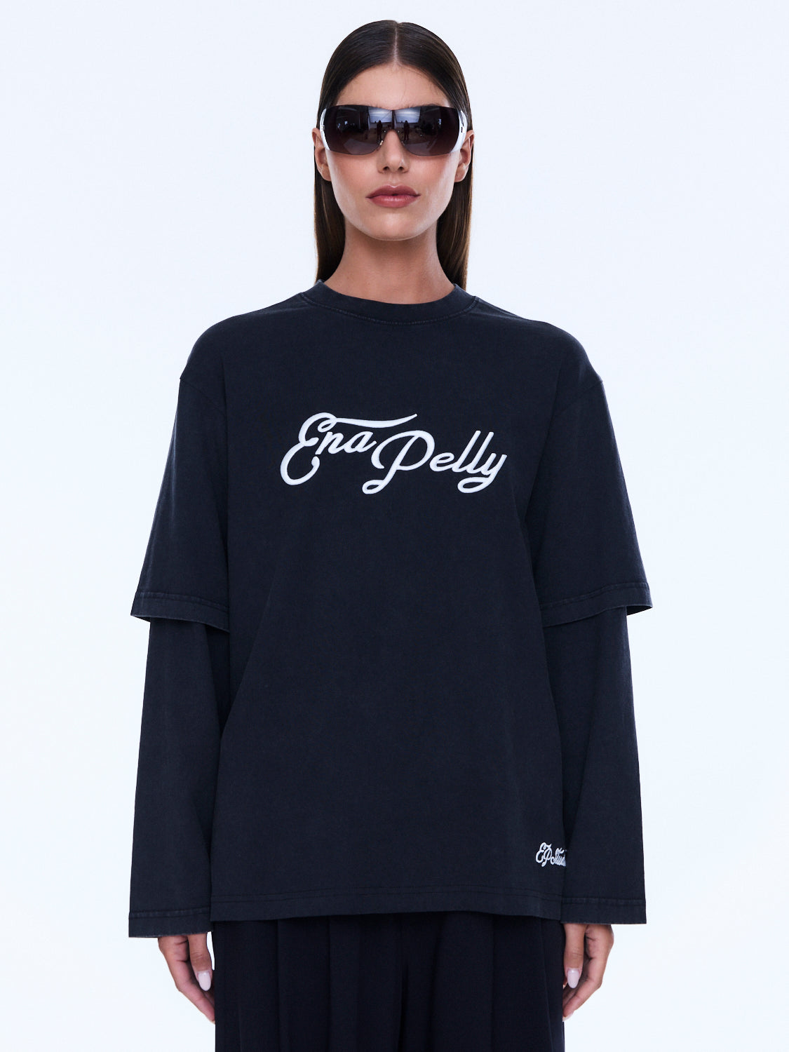 MOCK LAYER LONG SLEEVE TEE