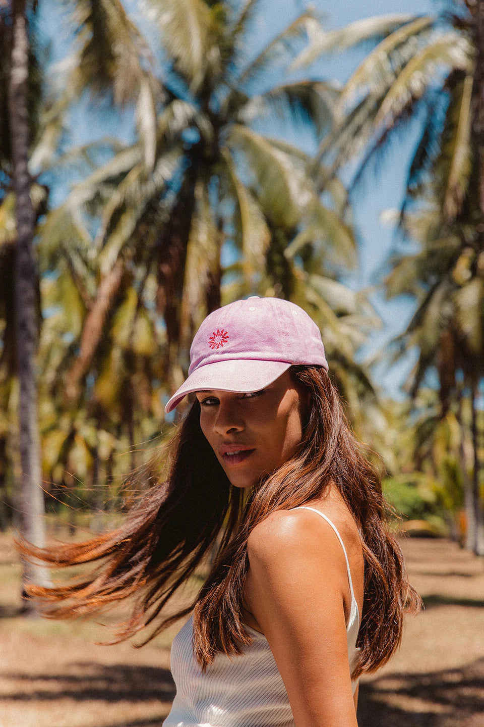 Forget Me Not Dad Cap Blush