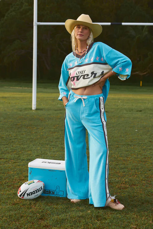 PREORDER- Surf League Lounge Pants - Sky Blue