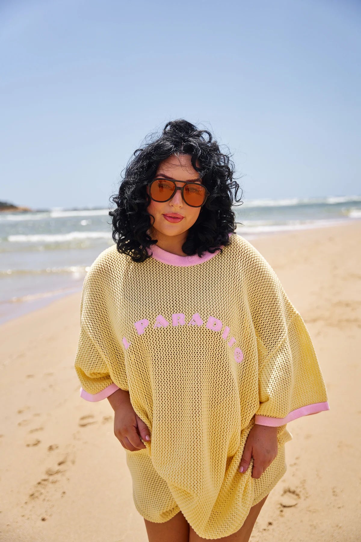 Il Paradiso Limoncello Knit tee