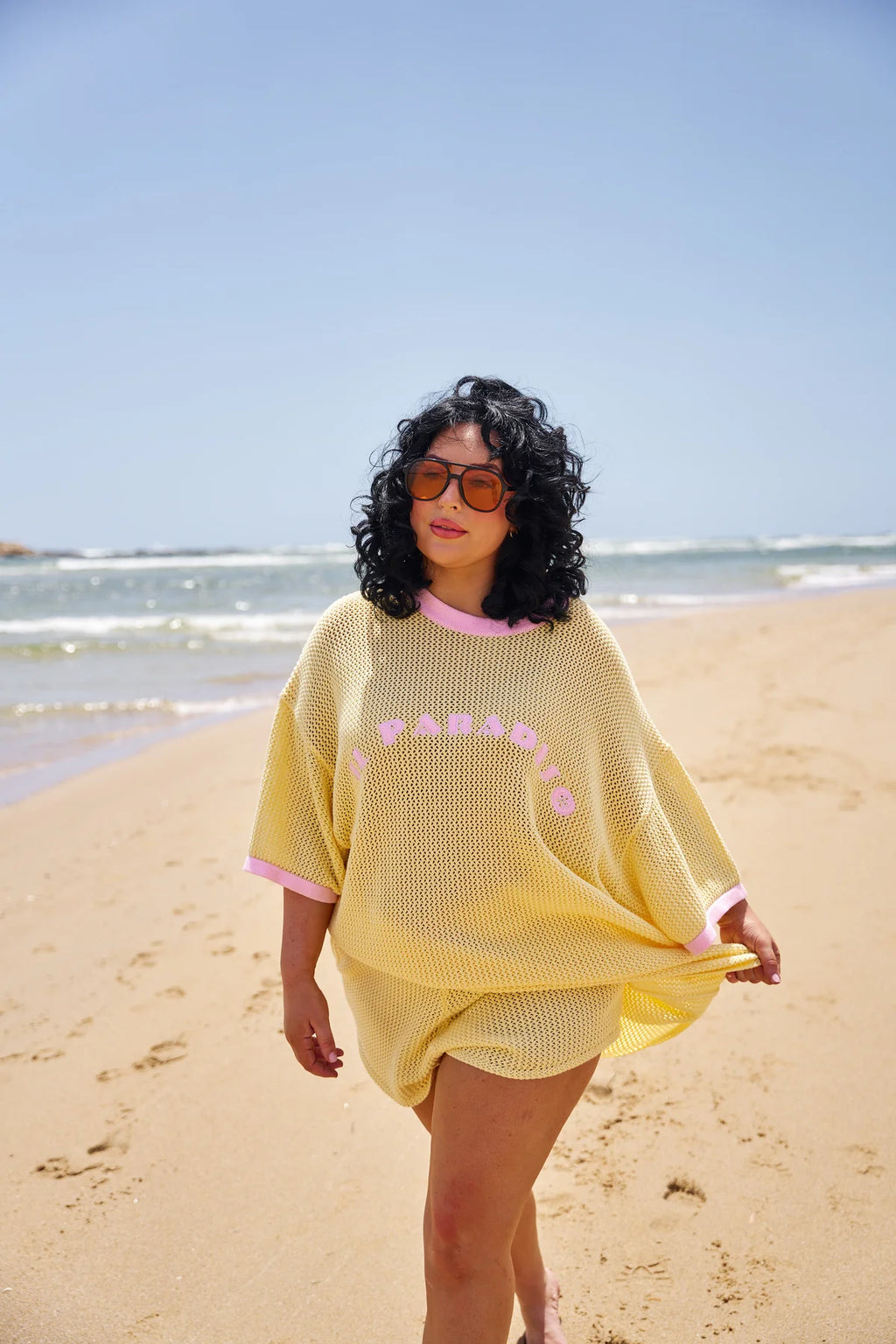 Il Paradiso Limoncello Knit Shorts