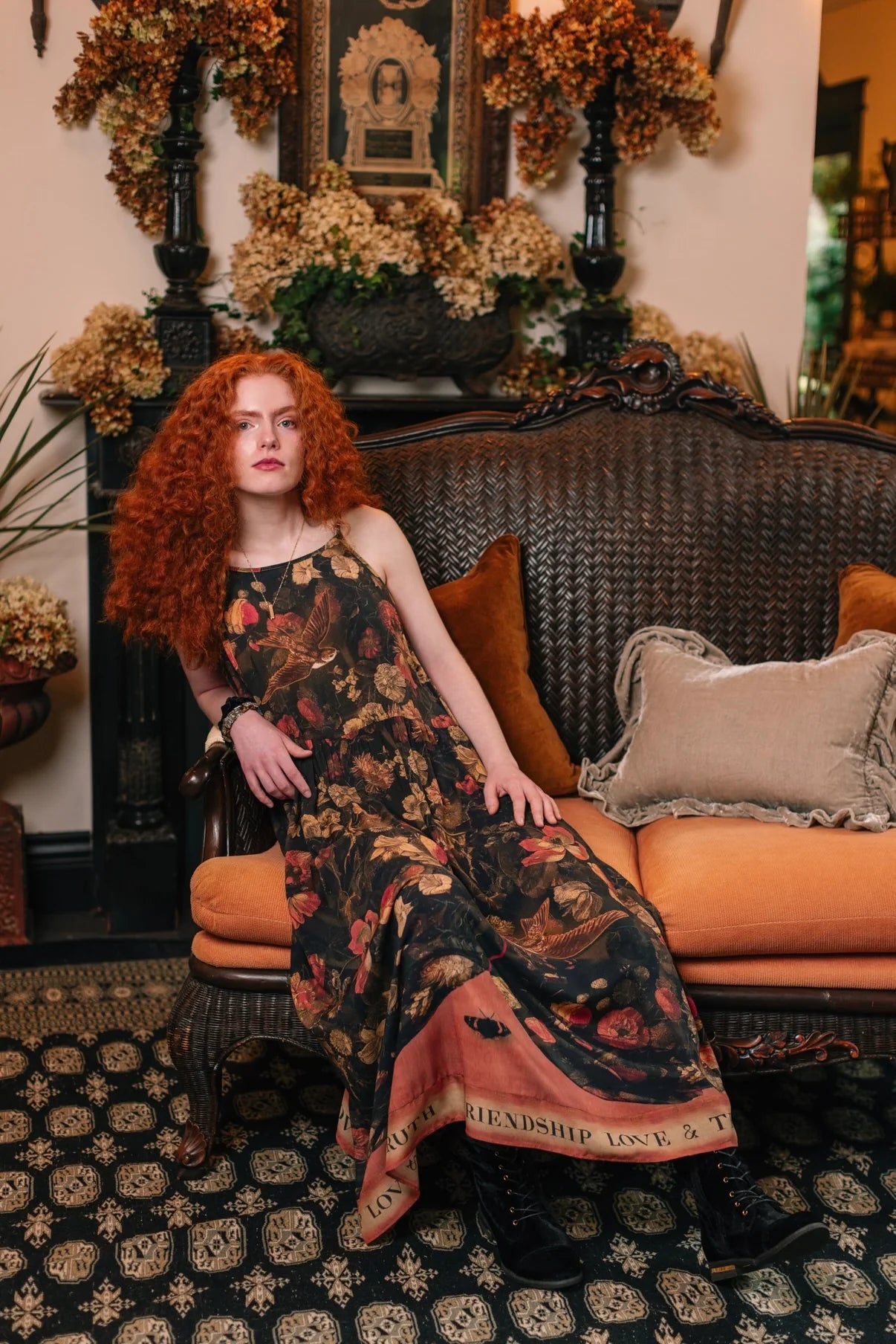 Heart of Gold Bohéme Slip Dress