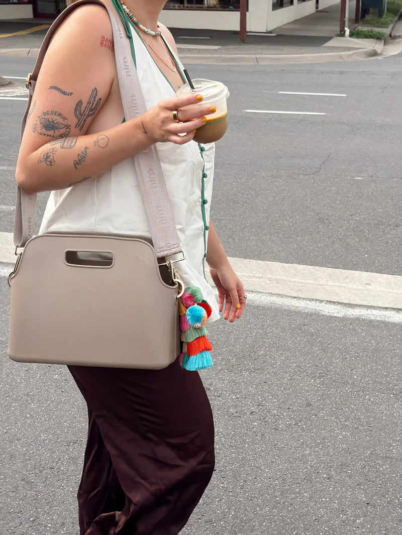 The BB Tote Set - Taupe