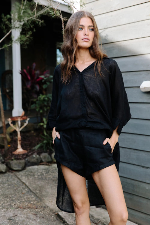 TULUM TOP - BLACK