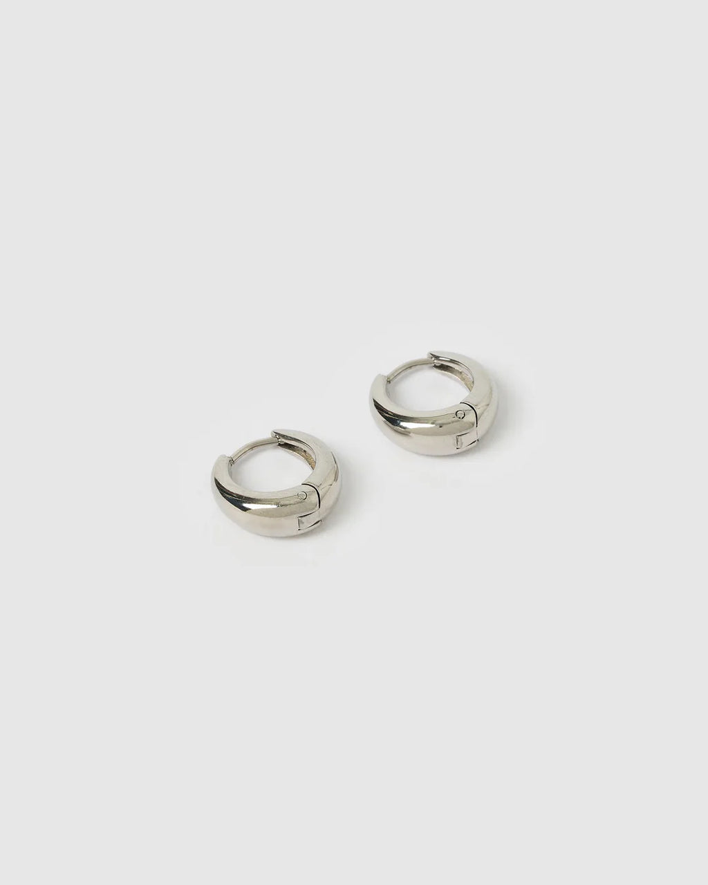 Max Silver Mini Earrings