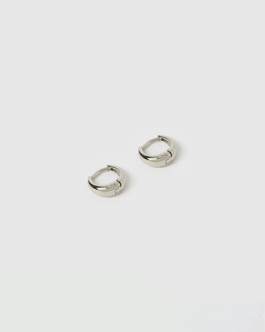 Max Silver Mini Earrings