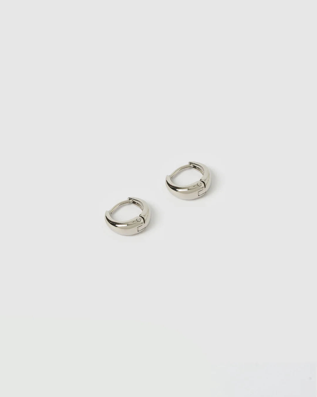 Max Silver Mini Earrings