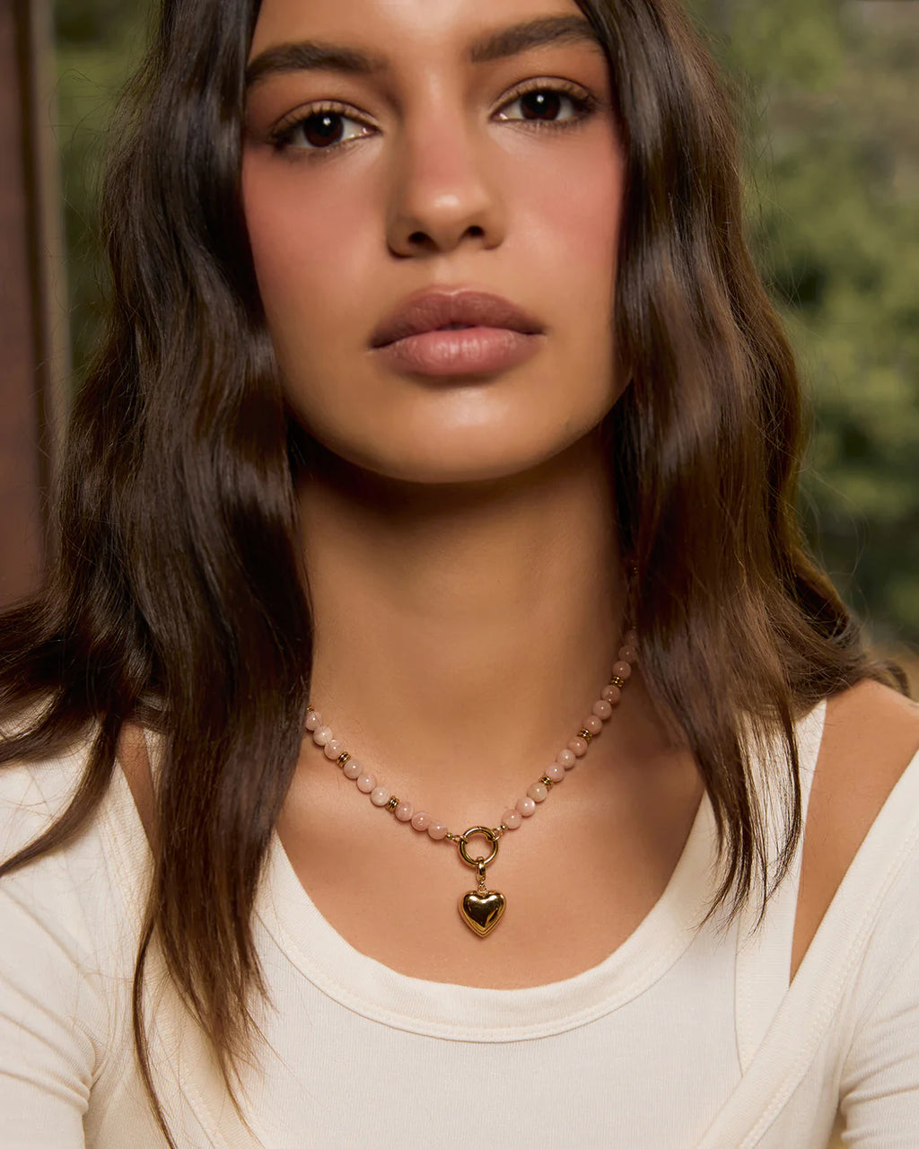 Tallulah Charm Necklace - Sunstone