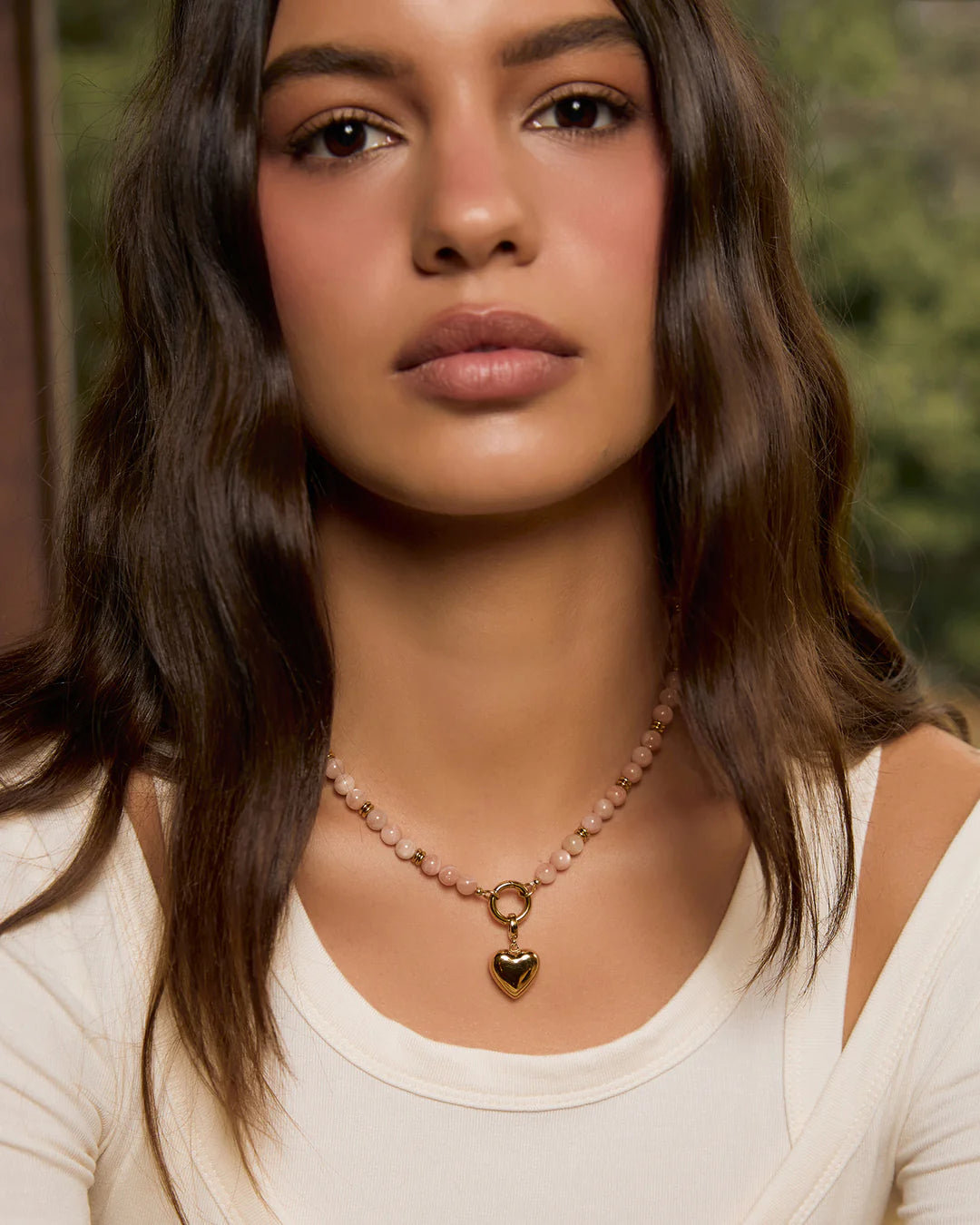 Tallulah Charm Necklace - Sunstone