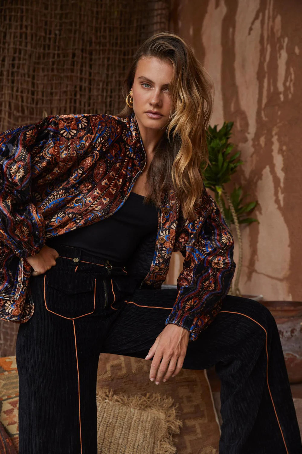 Selene Pants in Raven