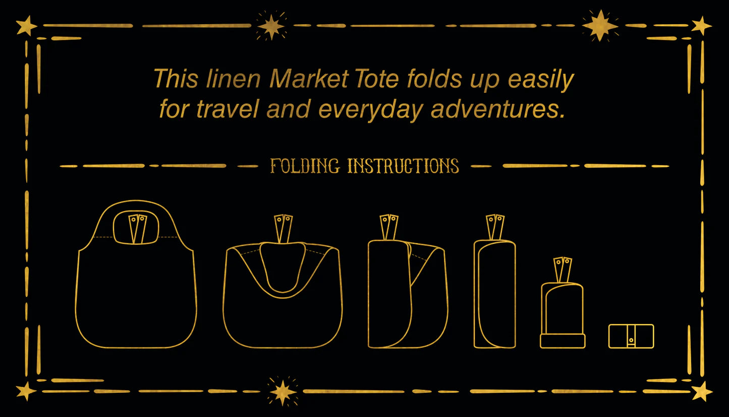 Friendship Love & Truth Market Tote Bag