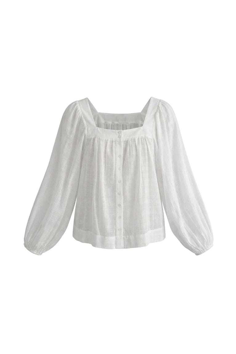 Holly Blouse - Dove