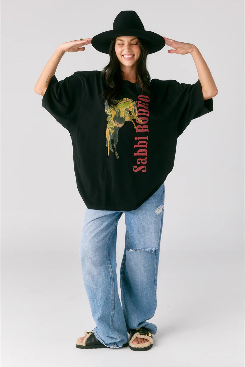 Rodeo tee black