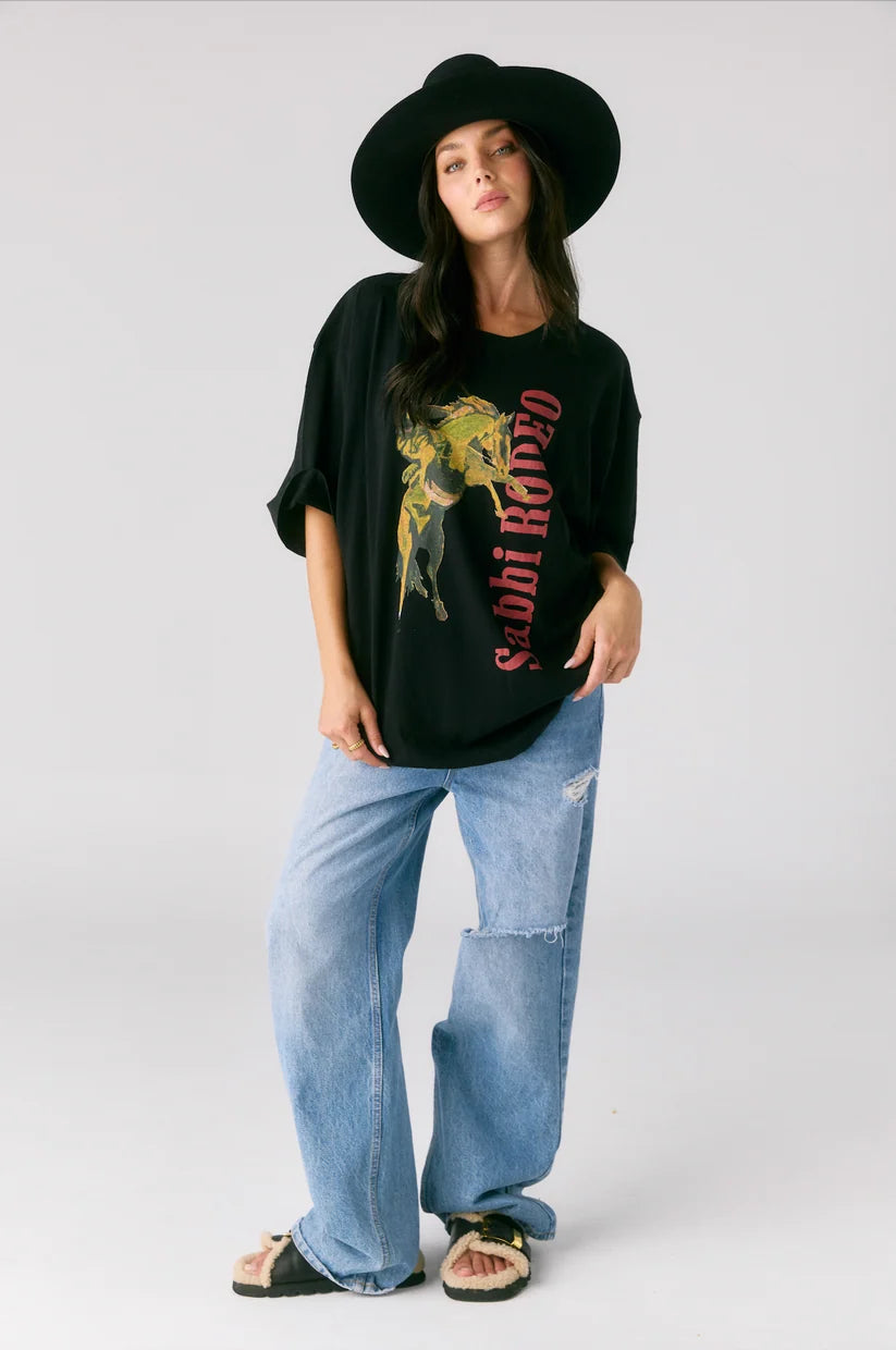 Rodeo tee black