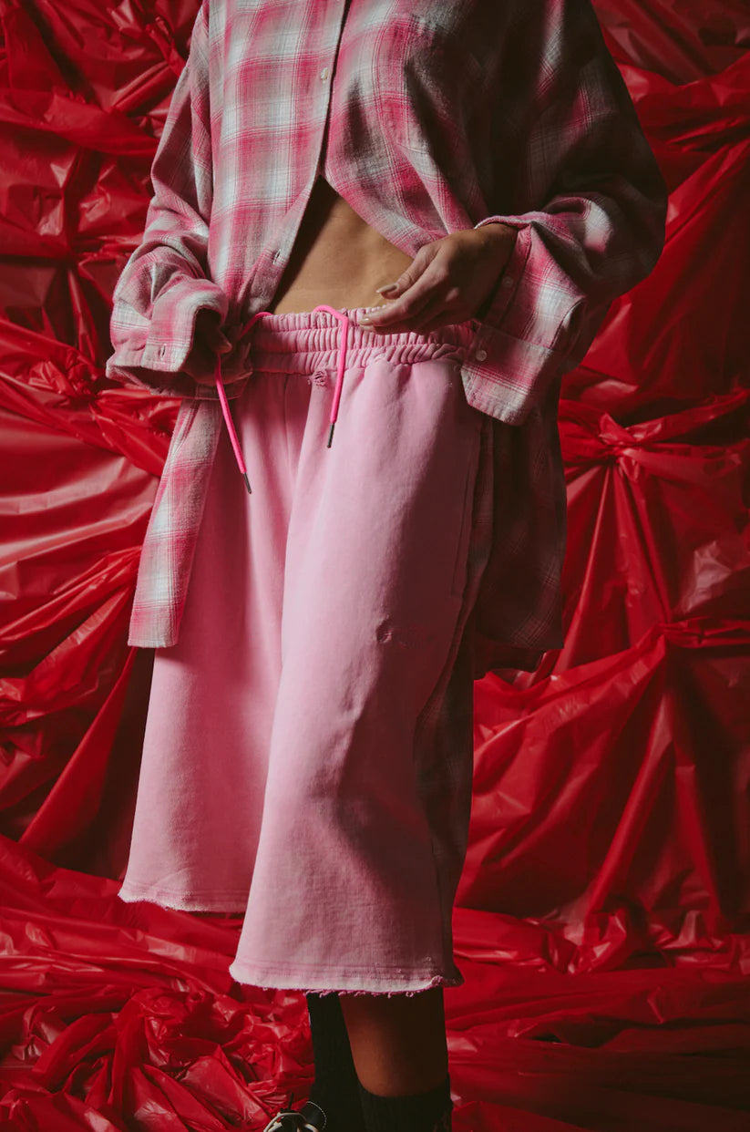 Check Mate Shorts - Pink