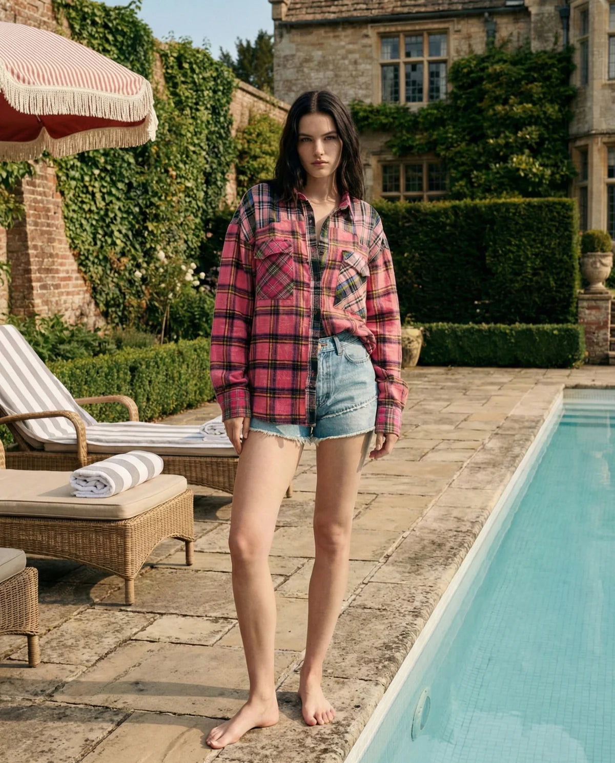 Summer Nights Western Flannel Shirt