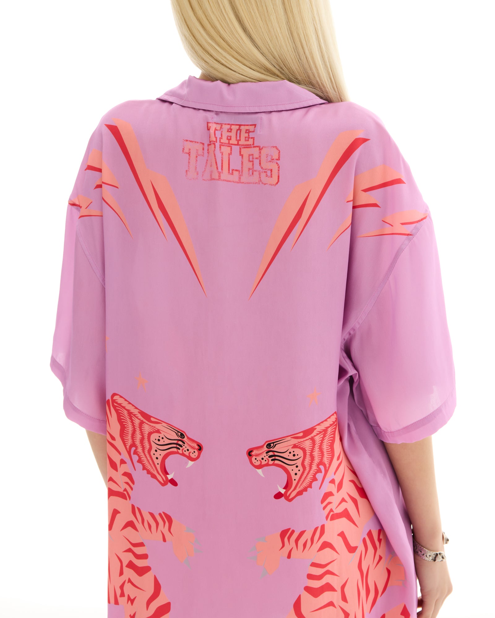 Osaka Silk Tiger Shirt/Dress