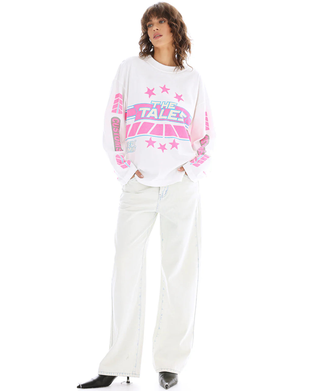 Customs Sports Oversized Long Sleeve