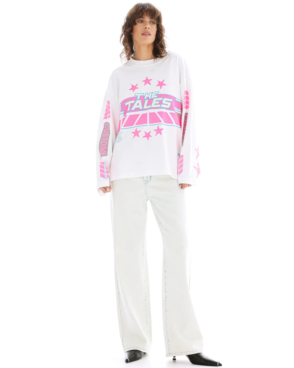 Customs Sports Oversized Long Sleeve