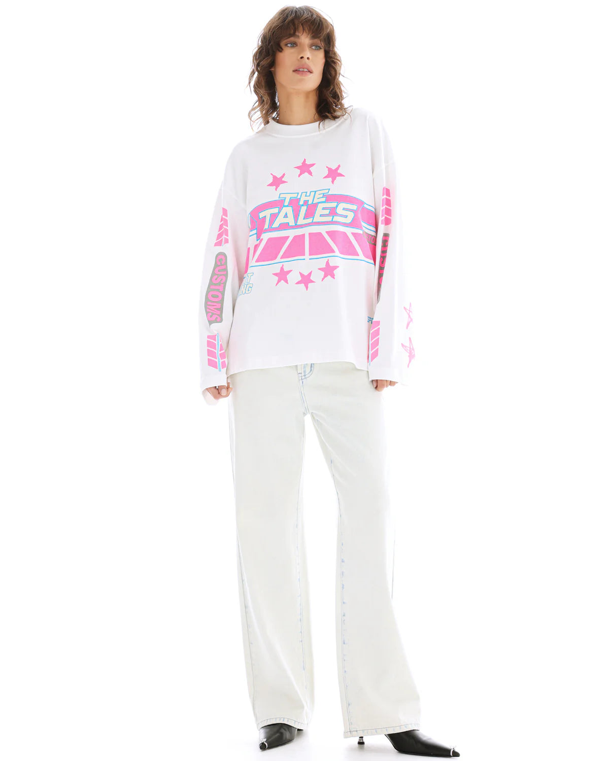 Customs Sports Oversized Long Sleeve