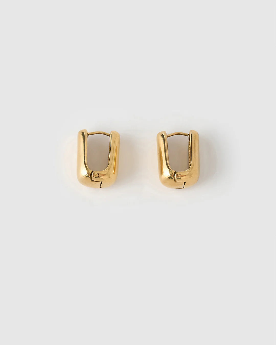 Tess Gold Hoop Earrings Maxi