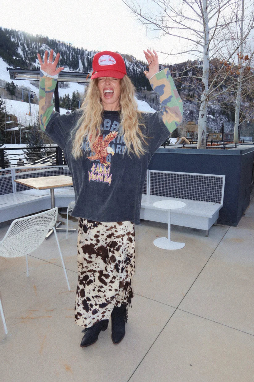 Pow Pow Long Sleeve Tee