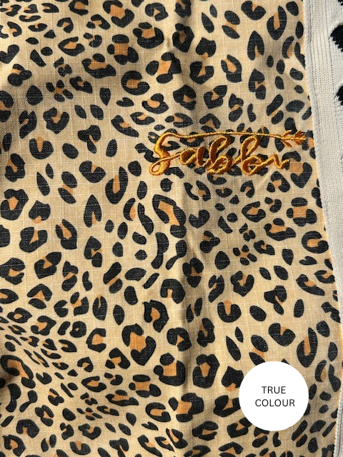 The Raving Heart pants Drill Leopard