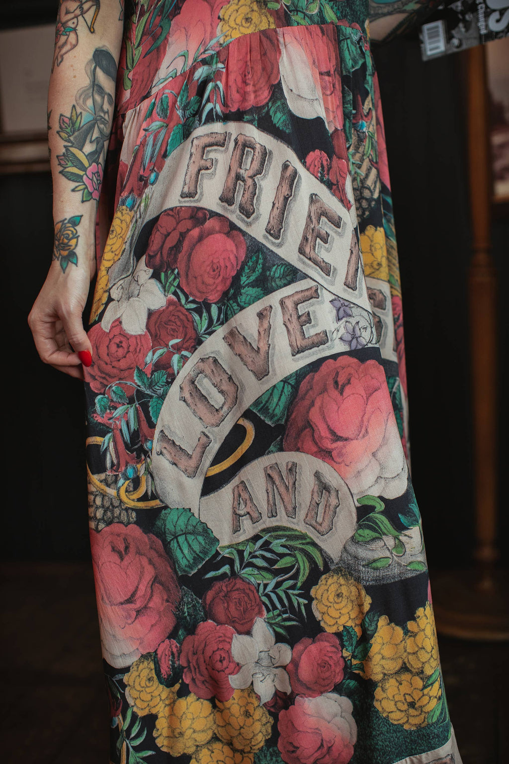 Friendship Love and Truth Bohéme Slip Dress