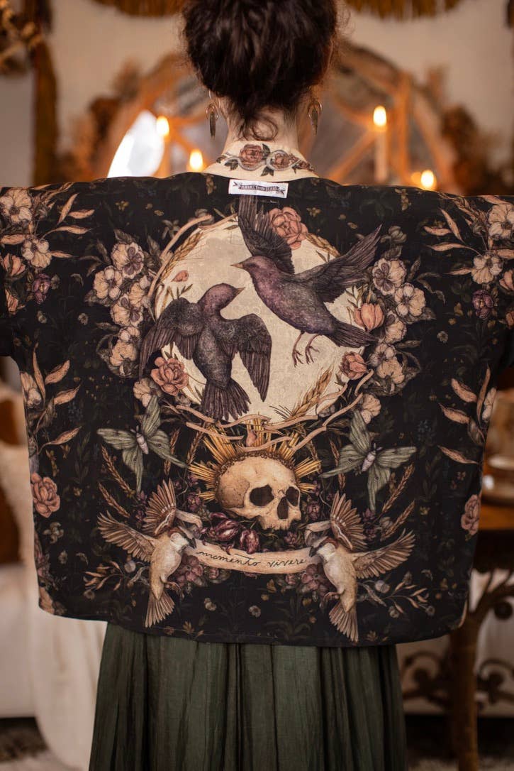 Momento Pixie Duster Crop Kimono