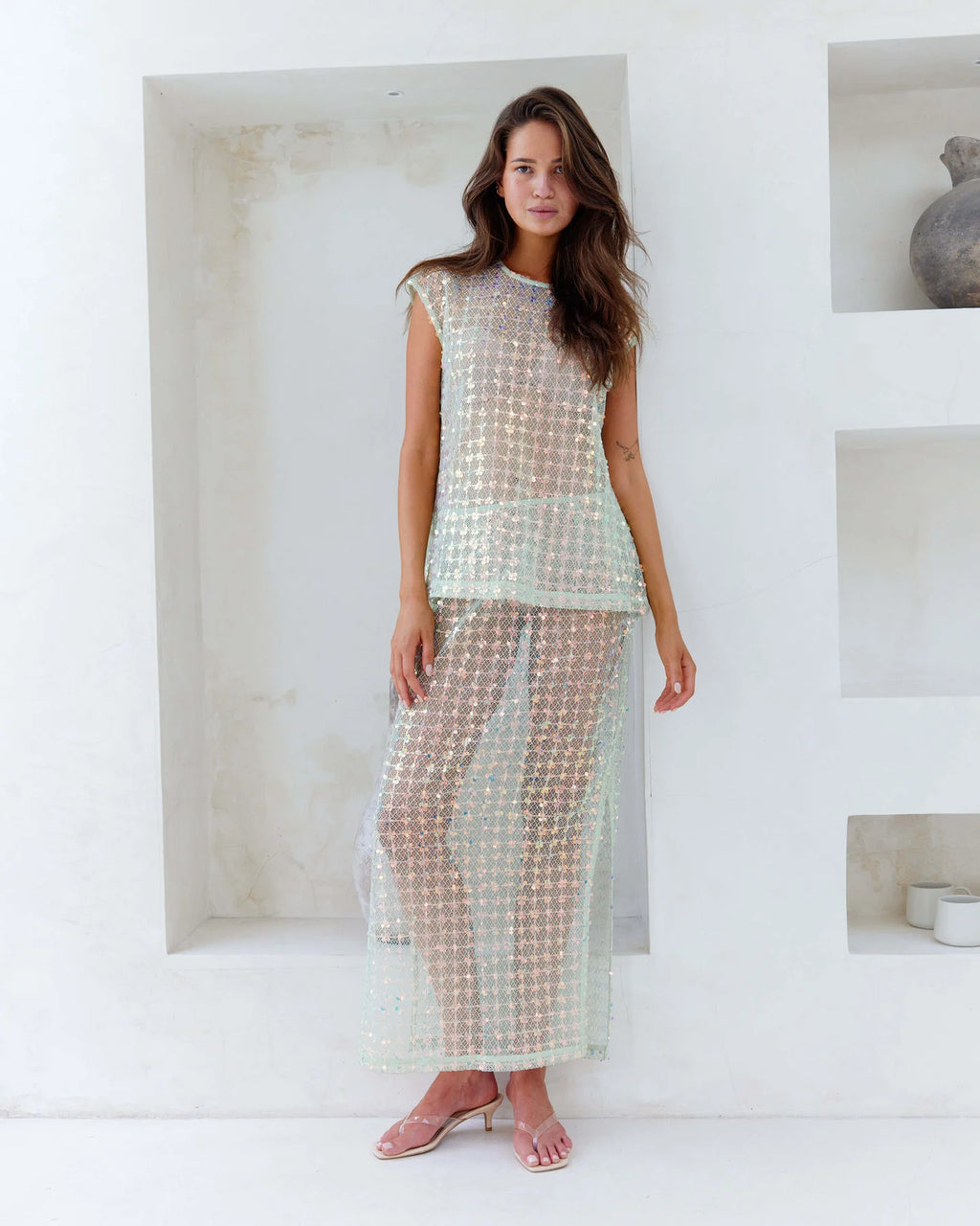 Fallon Skirt - Spearmint