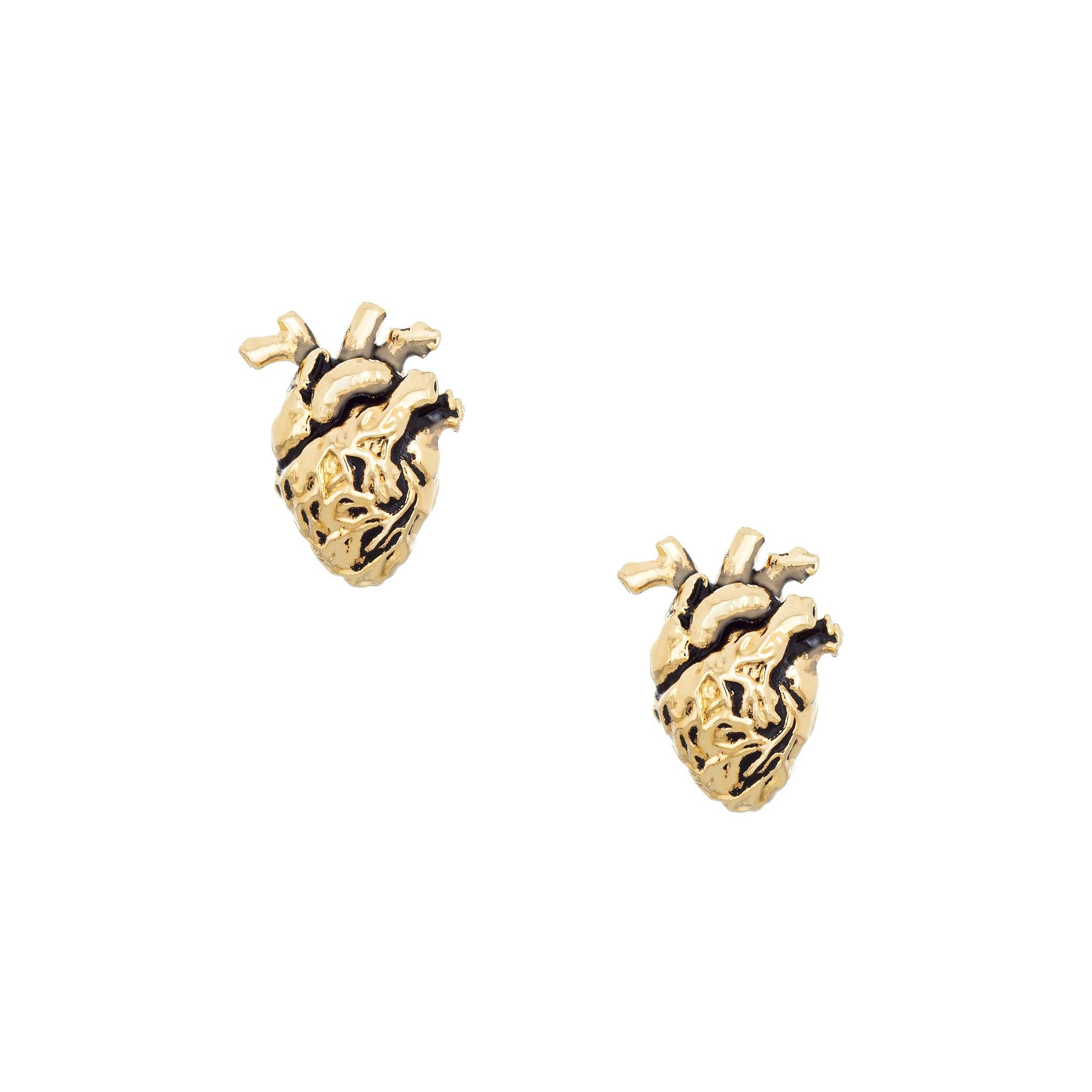 Chambers Studs: Rhodium Plated