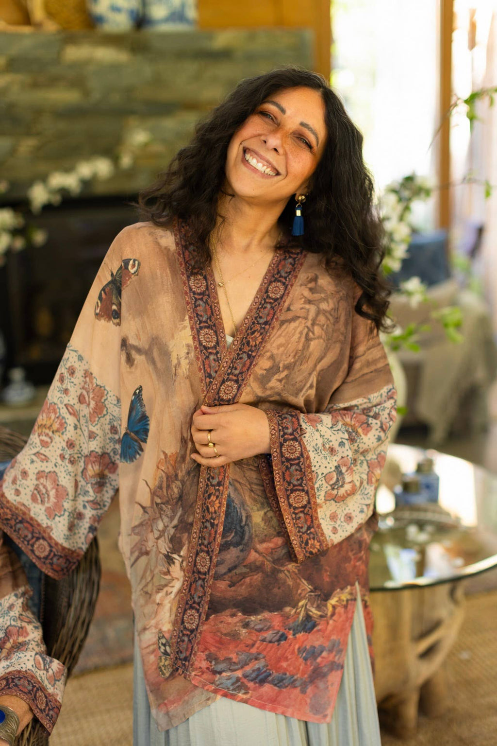 The Storyteller Matinée Duster Kimono