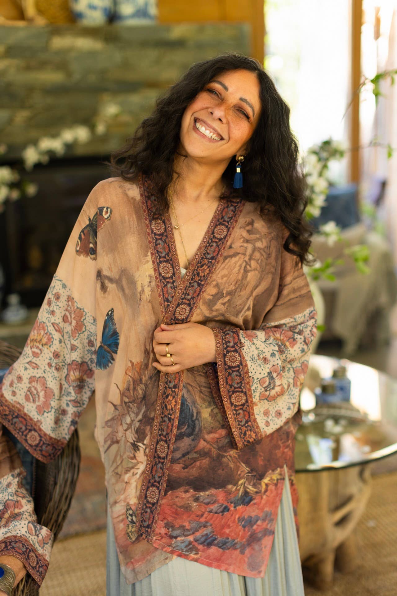 The Storyteller Matinée Duster Kimono