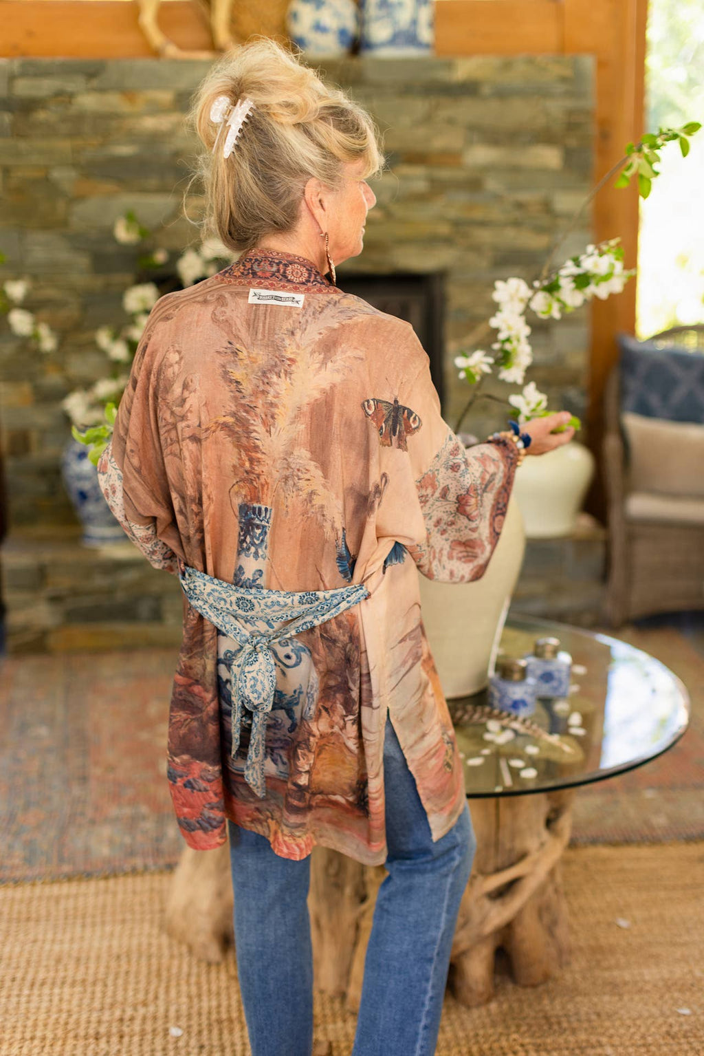 The Storyteller Matinée Duster Kimono