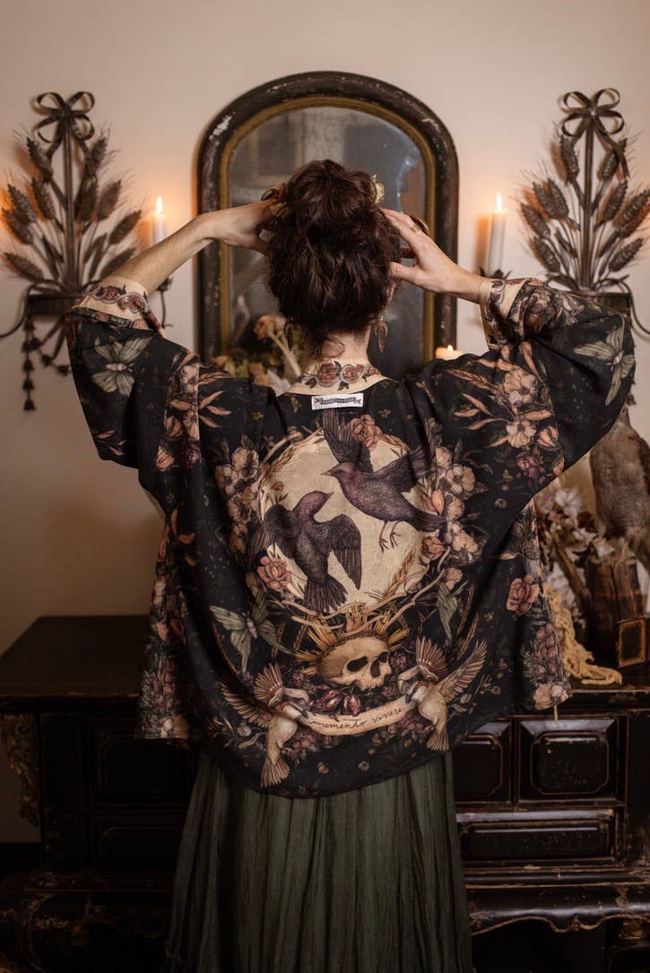 Momento Pixie Duster Crop Kimono