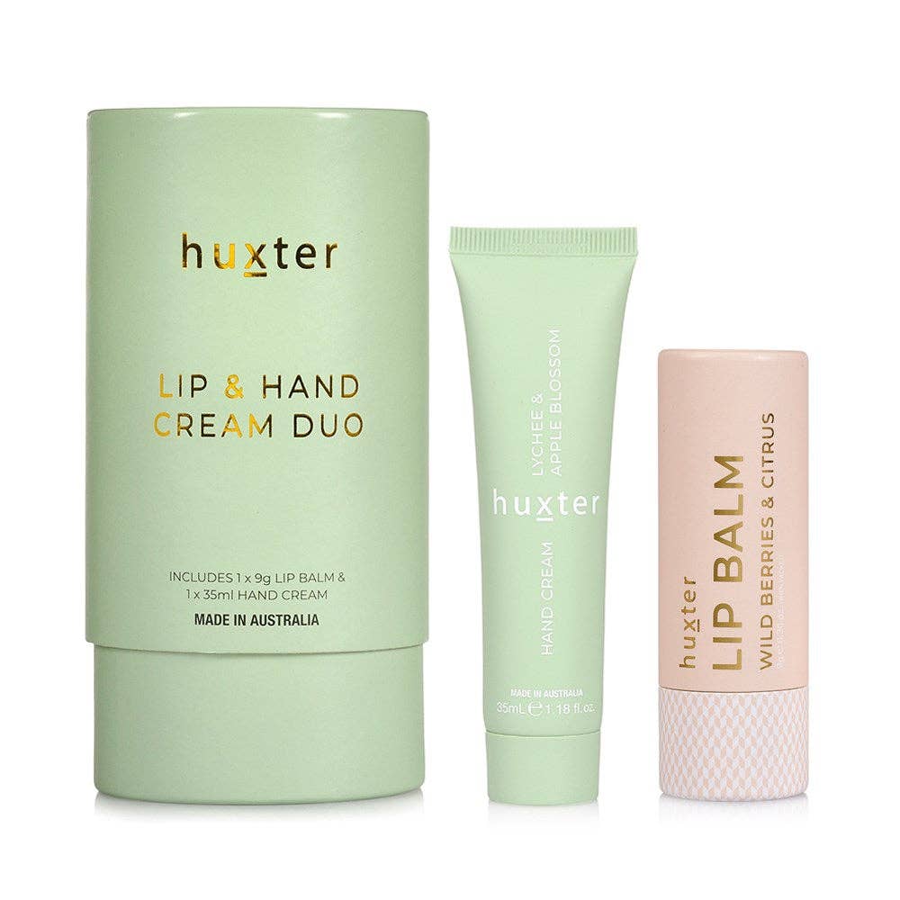 Lip & Hand Cream Duo- Lychee & Apple Blossom