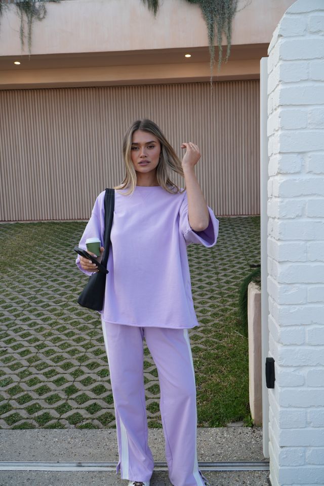 The Mason Tee Lilac
