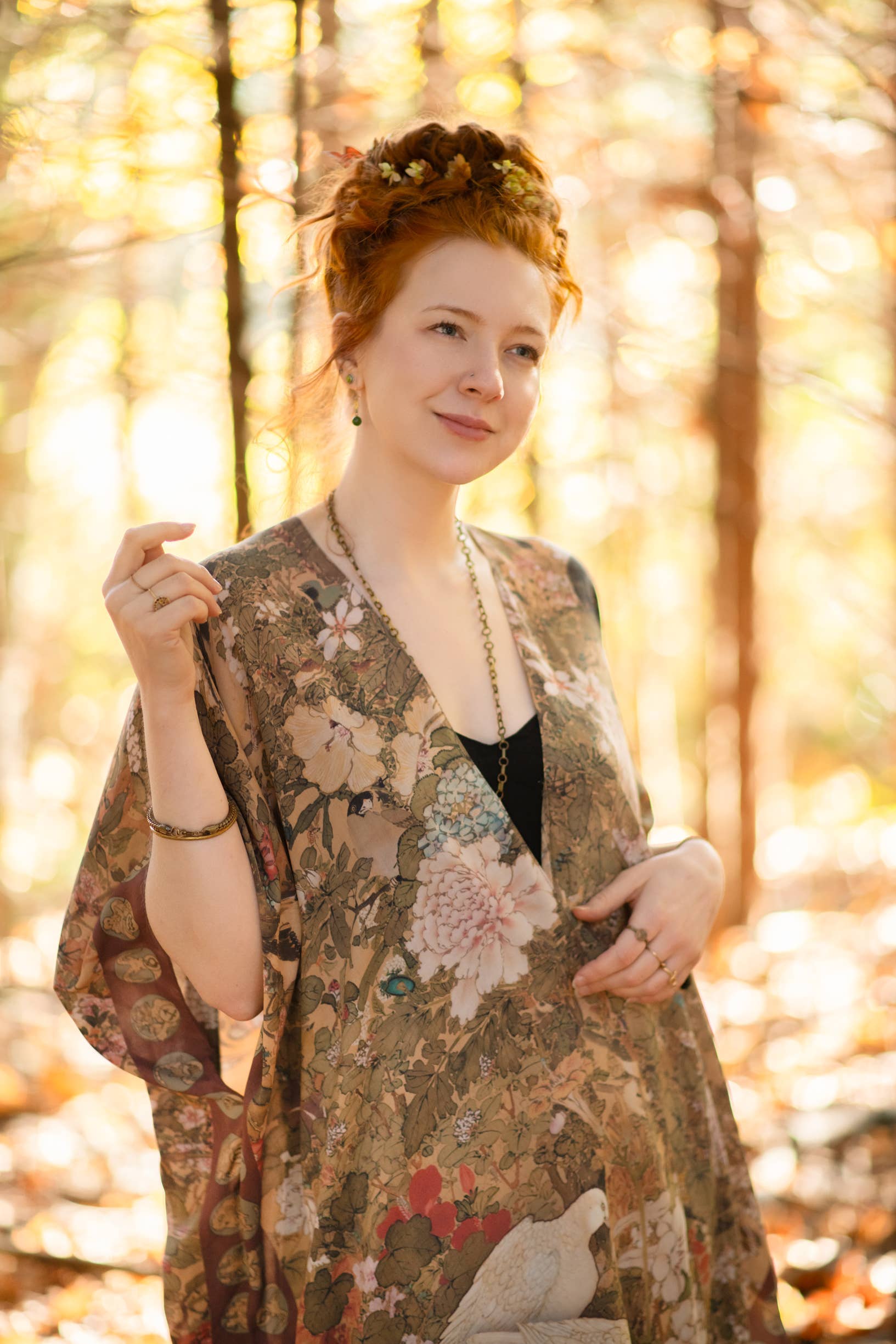 Dream Weaver Bohemian Goddess Starduster Kimono