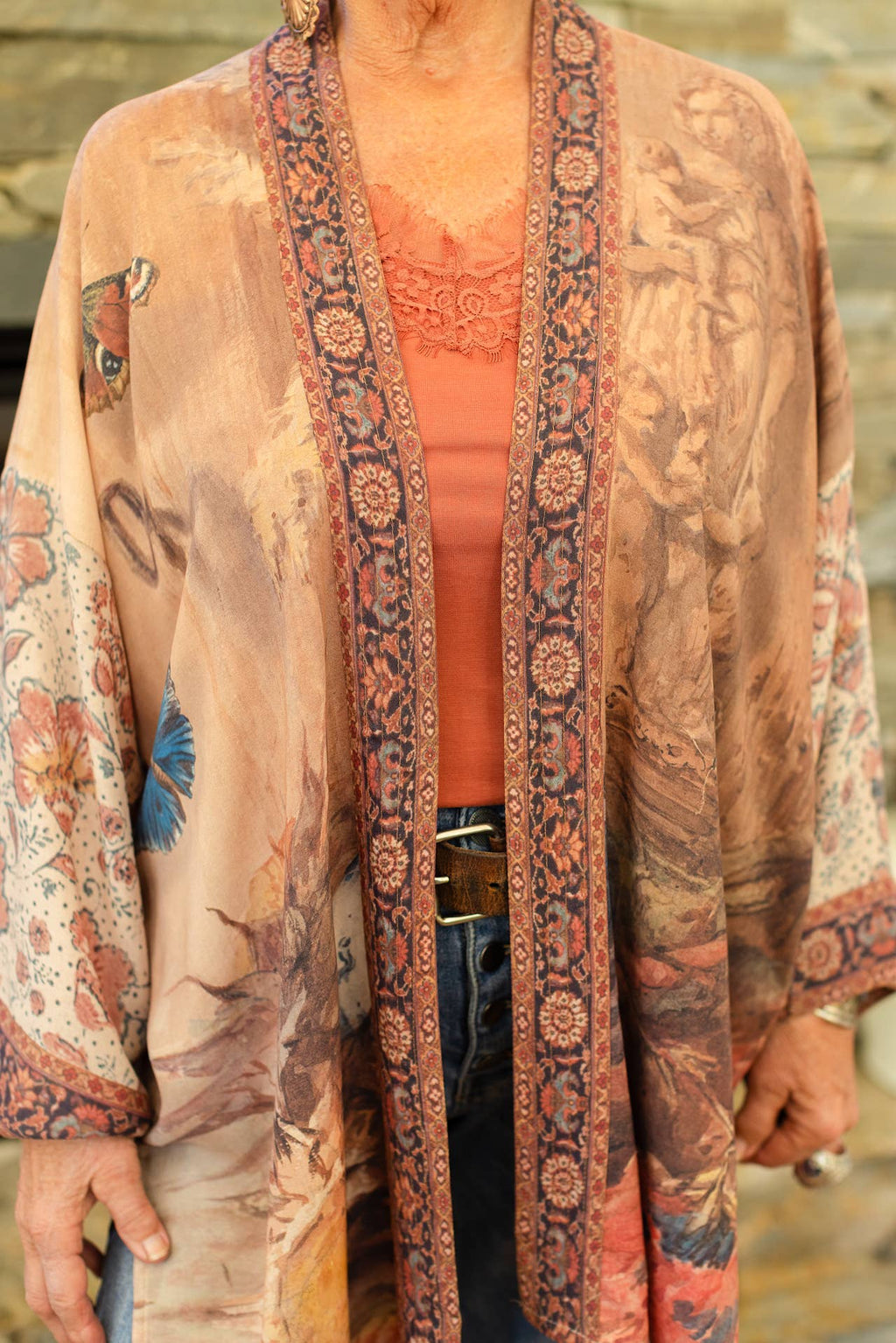 The Storyteller Matinée Duster Kimono