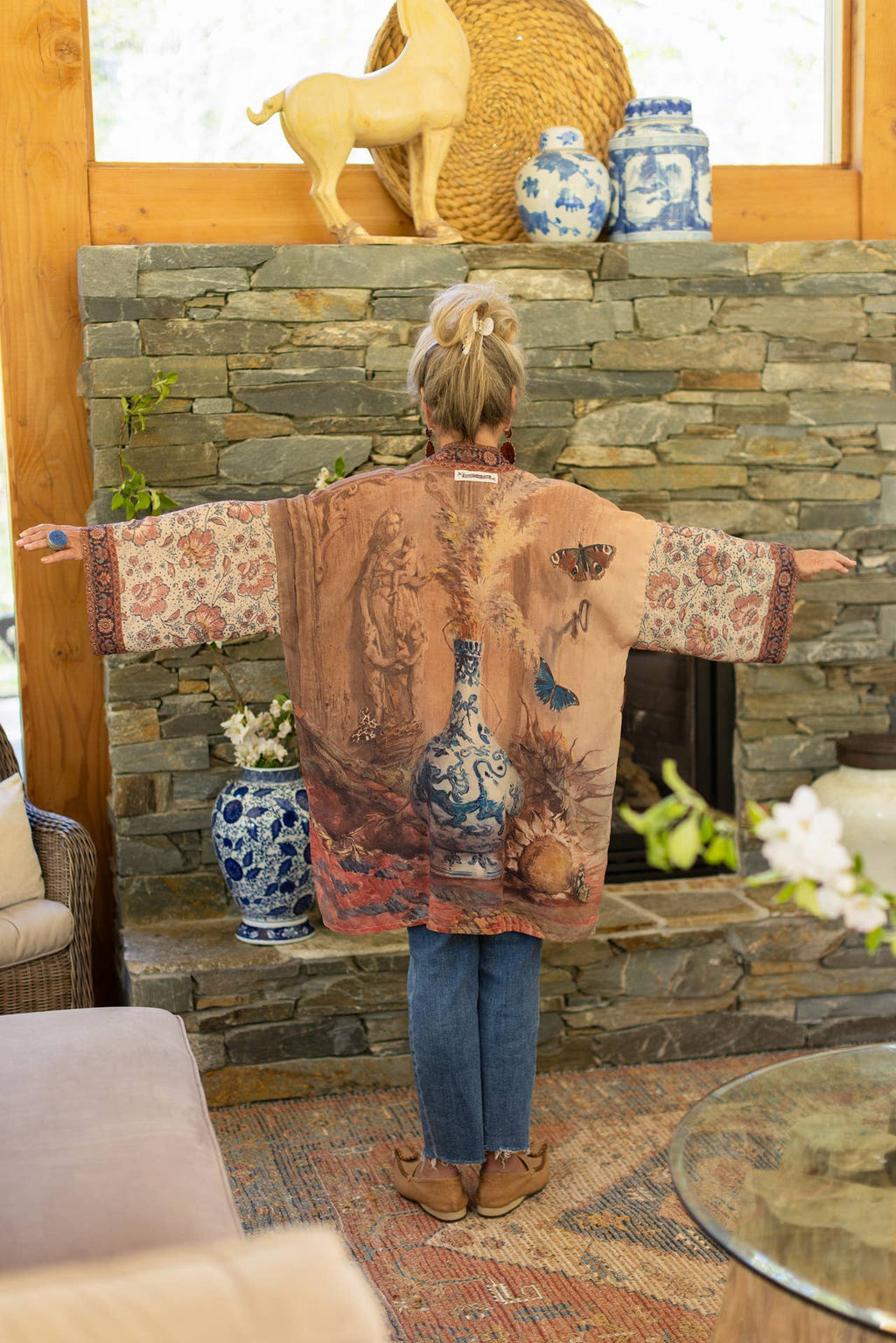 The Storyteller Matinée Duster Kimono