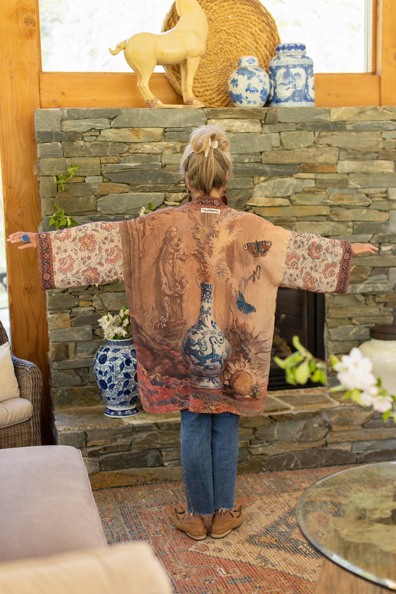 The Storyteller Matinée Duster Kimono