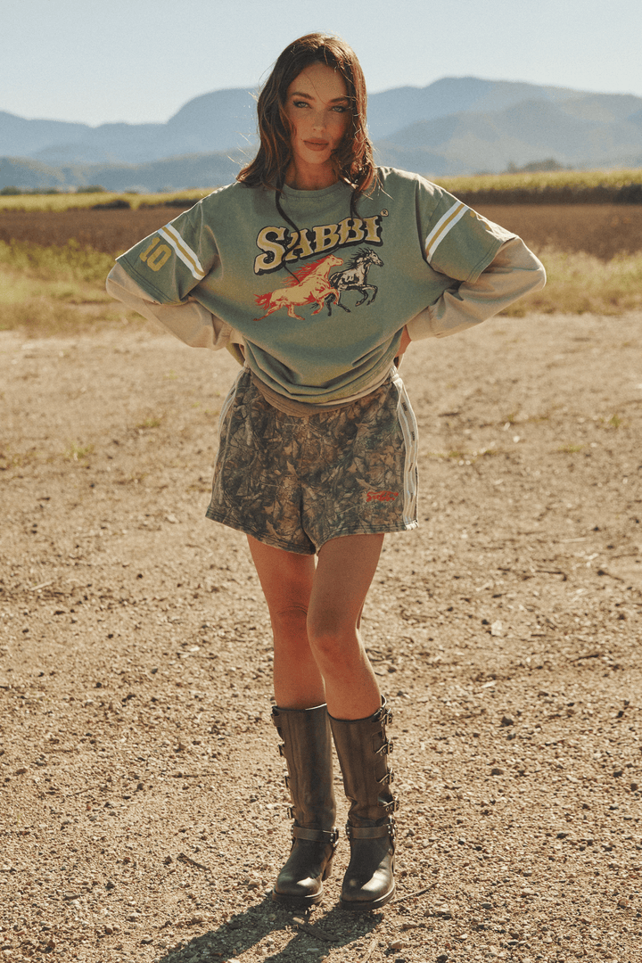 THE DESERT CAMO SHORTS