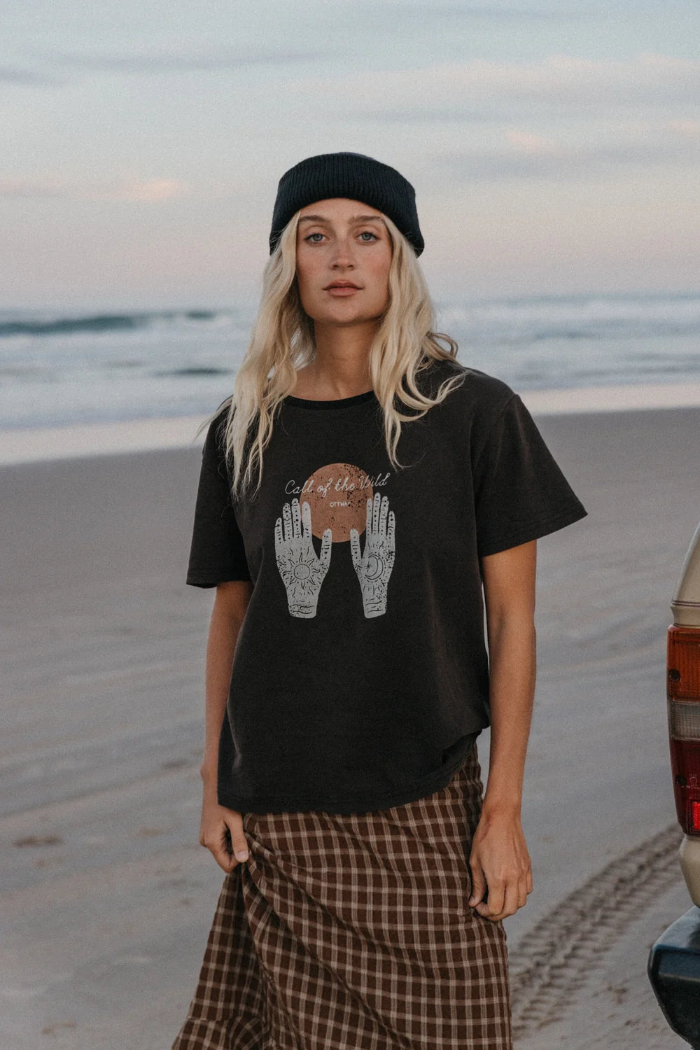 Call of the Wild T-Shirt - Washed Charcoal