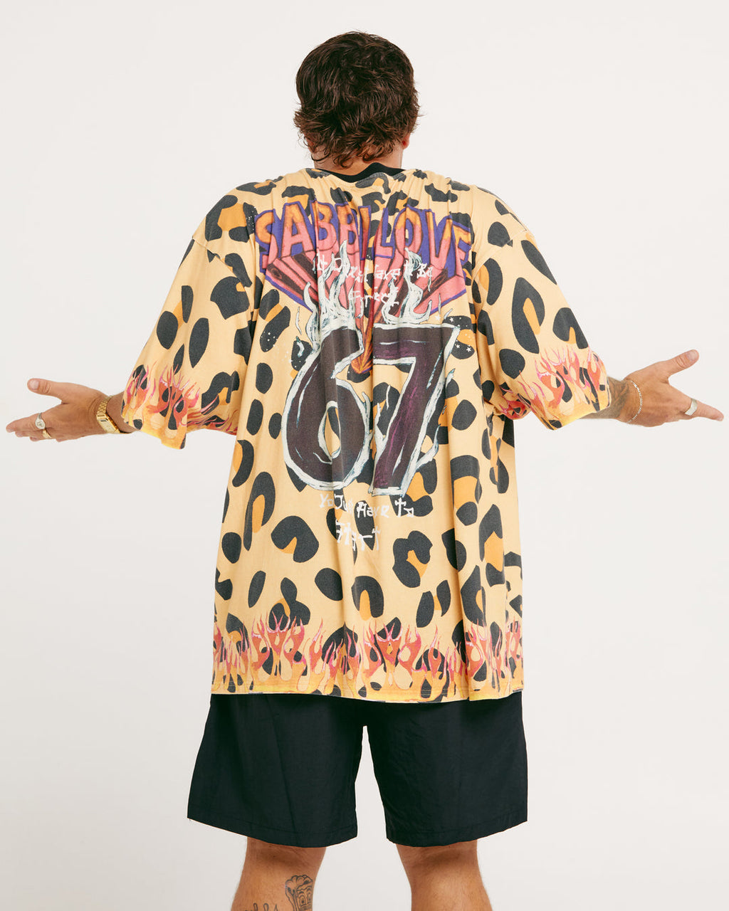 The Very Overzsized 67 Tee- Leopard