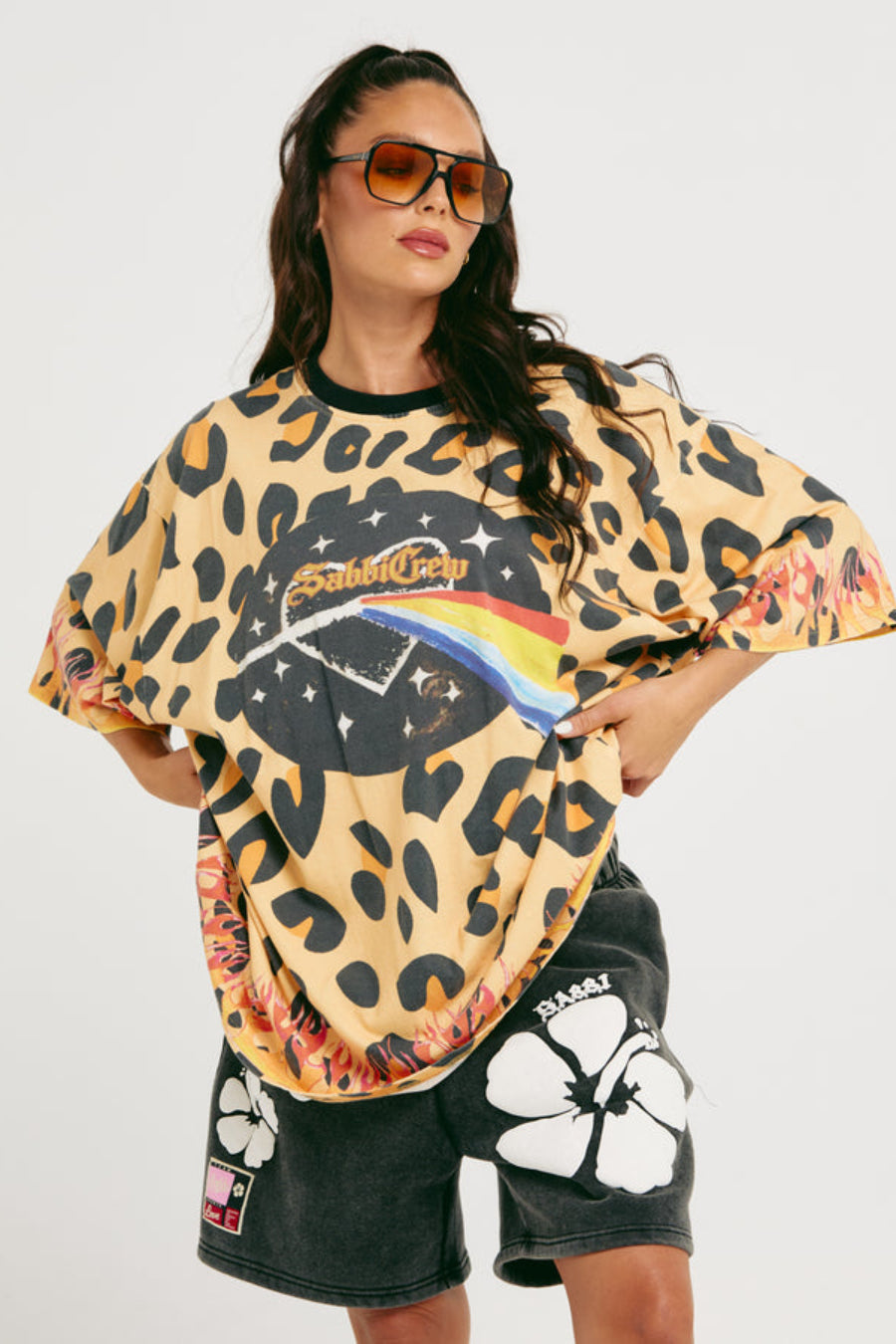 The Very Overzsized 67 Tee- Leopard