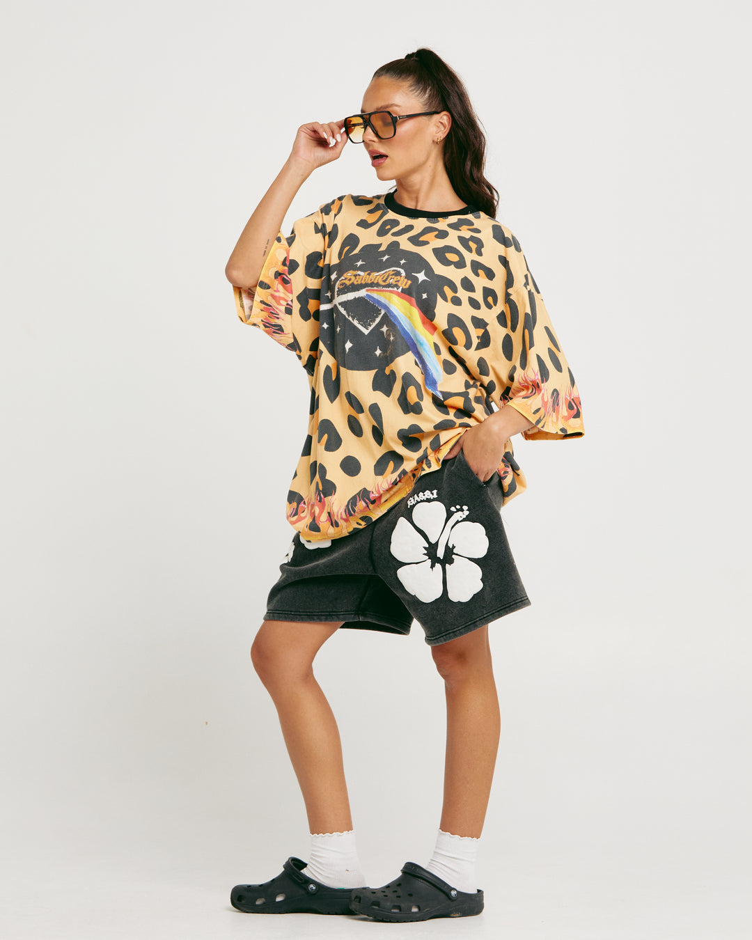 The Very Overzsized 67 Tee- Leopard
