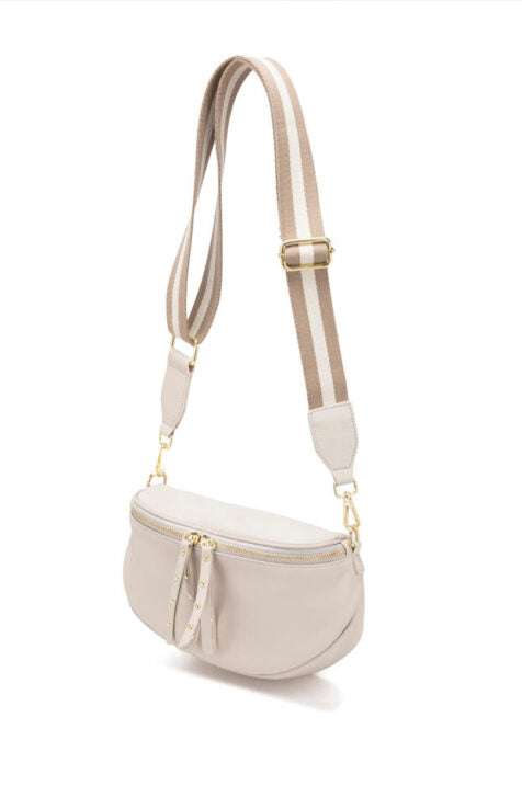 Obsessed Sand/Gold Crossbody Bag