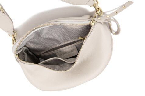 Obsessed Sand/Gold Crossbody Bag