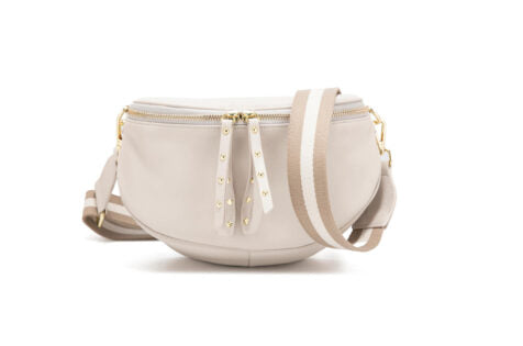 Obsessed Sand/Gold Crossbody Bag