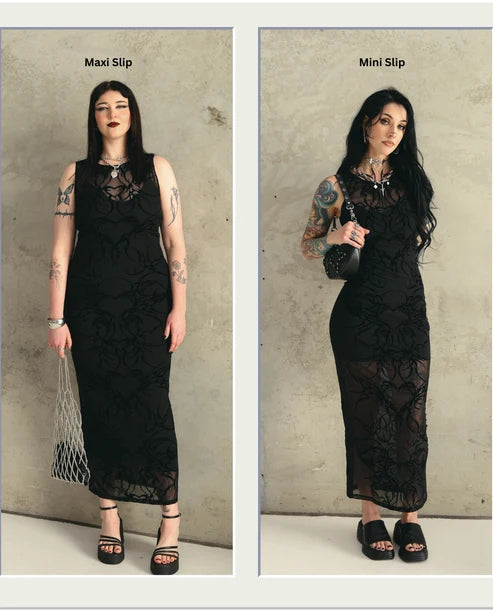 IGNITE Maxi Dress - Sheer